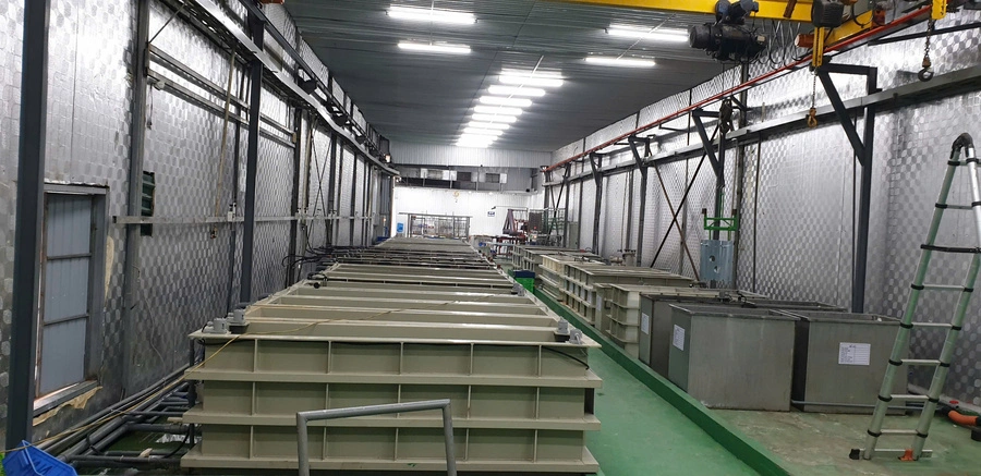 Thiết kế và lắp đặt dây chuyền 