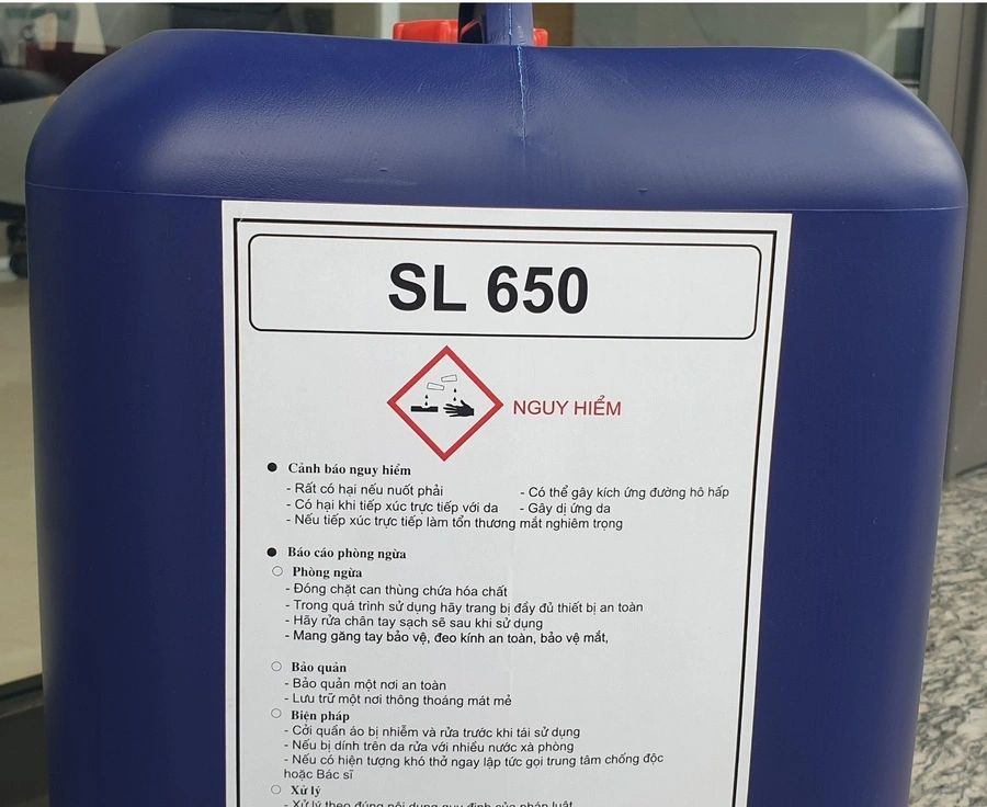 HÓA CHẤT CHROMATE NHÔM CR3+/ SL 650